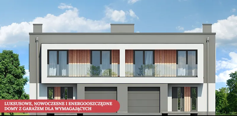 wizualizacja front domu